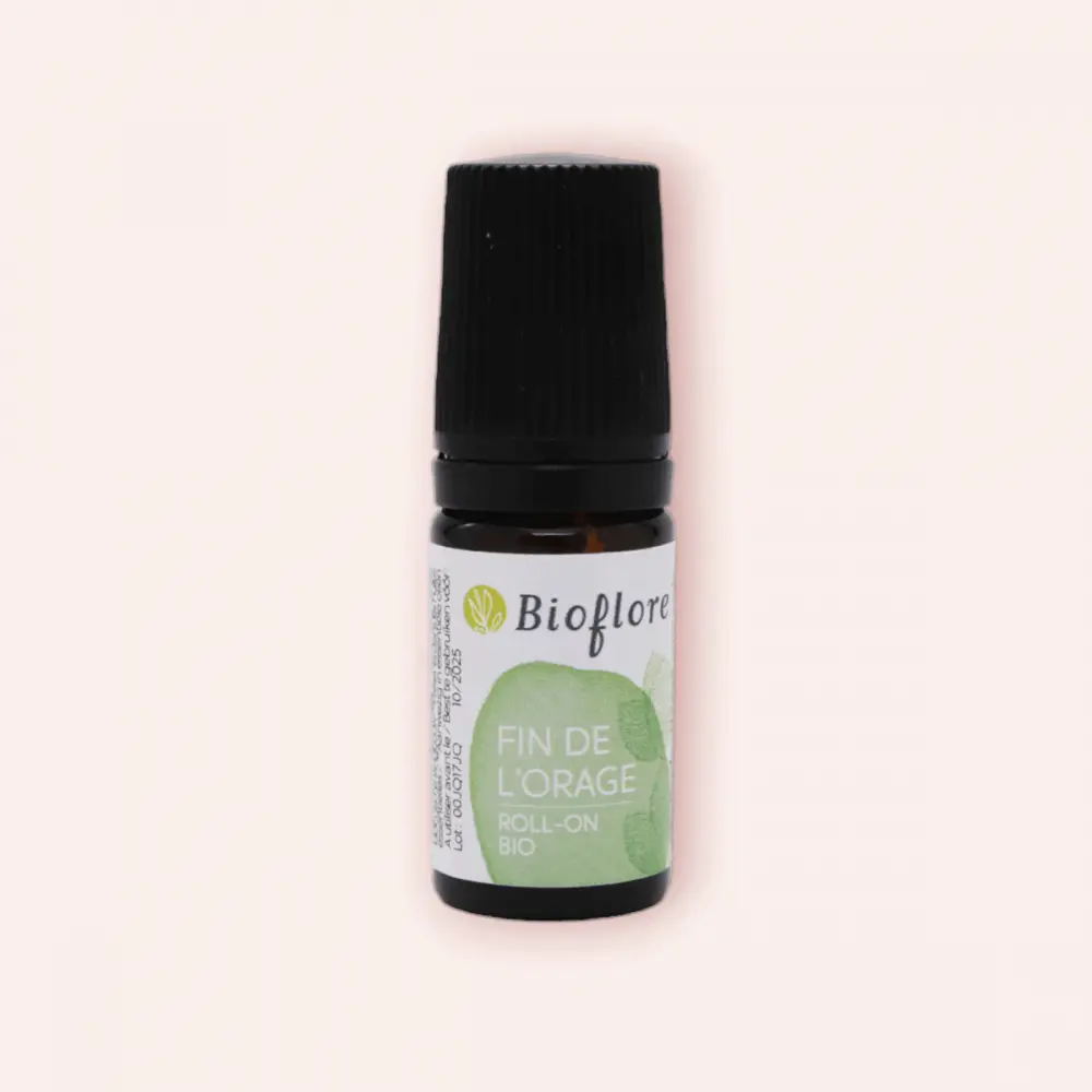 Roll-on "Fin de l’Orage" – Migraine & Maux de tête – Bioflore (5 ml)
