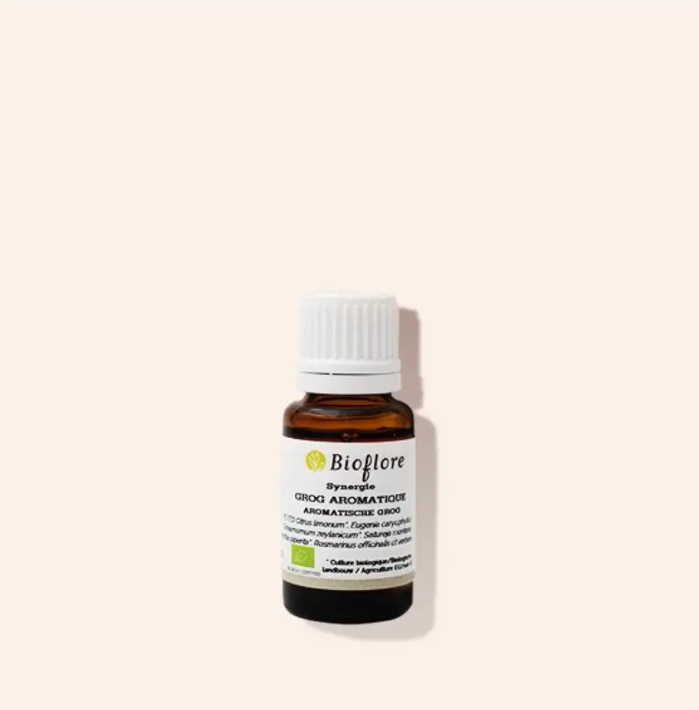 Bioflore - Grog aromatique bio - Contenance : 15 ml