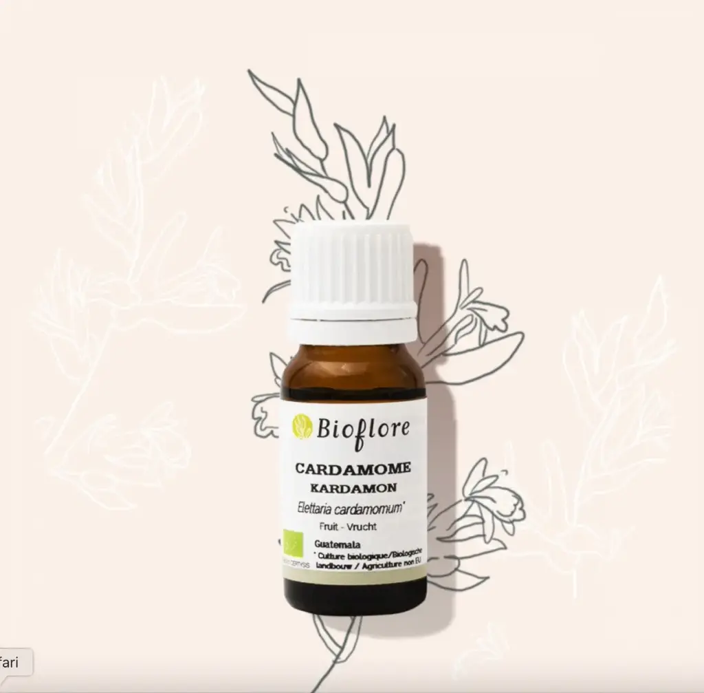 Huile essentielle de Cardamome bio – 10 ml 