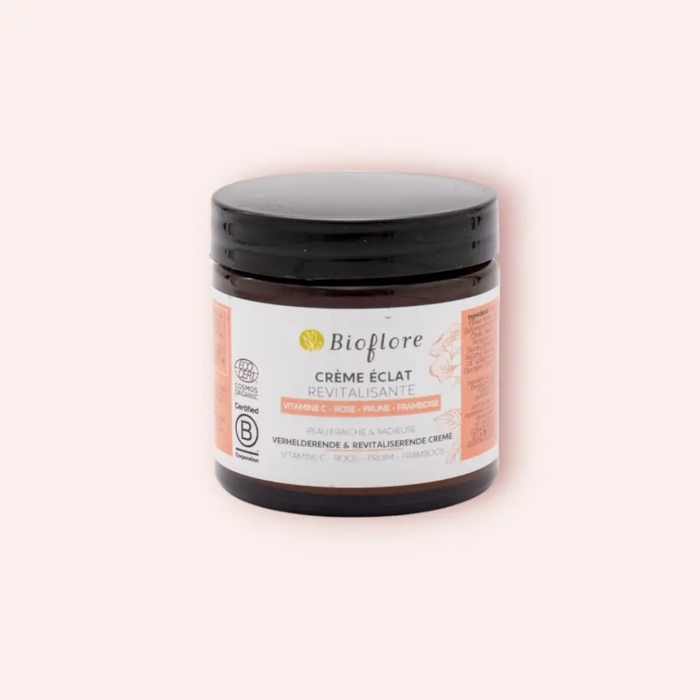 Crème Éclat Revitalisante – Bioflore (60 ml)