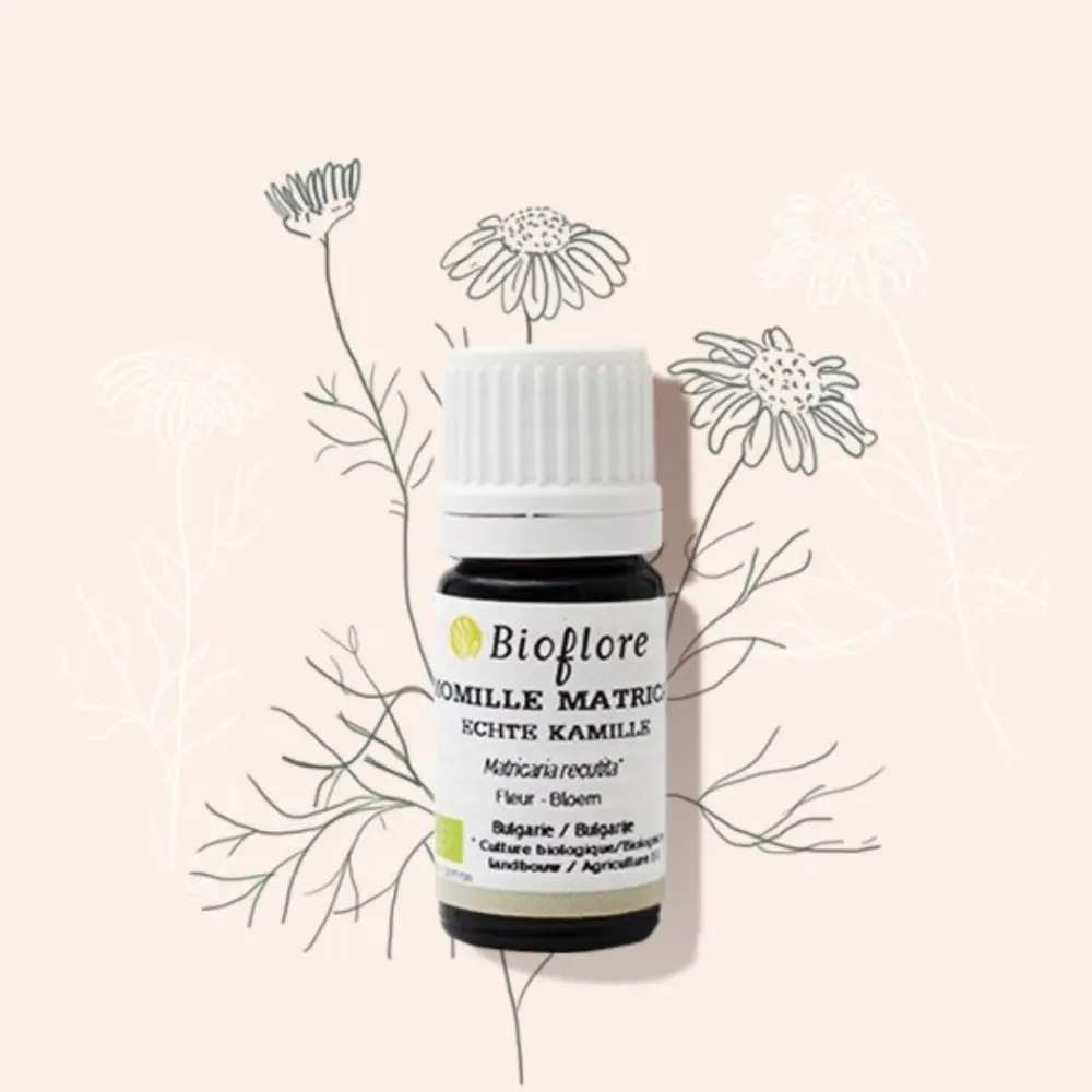 Huile Essentielle de Camomille Matricaire Bio – Bioflore (2,5 ml)