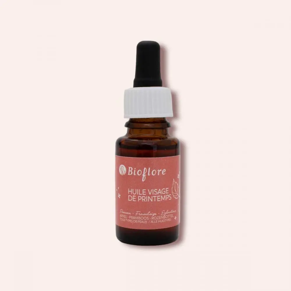 Huile Visage de Printemps Bio – Bioflore (15 ml)
