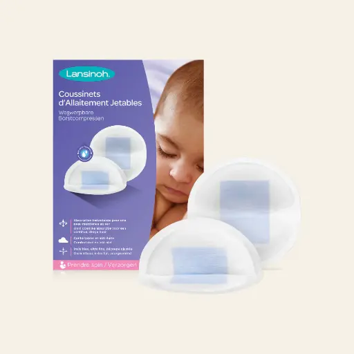 Coussinets d’allaitement jetables 100pcs – Lansinoh