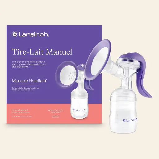 LANSINOH – Tire-Lait Manuel Compact & Confort