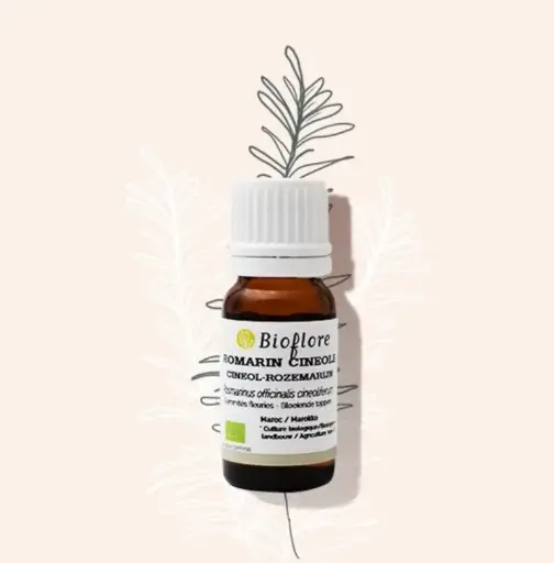[HEROOFCI10] Huile essentielle de Romarin à cinéole bio – 10 ml
