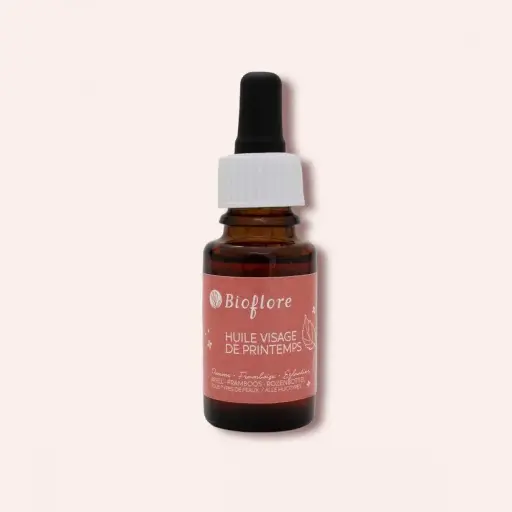 Huile Visage de Printemps Bio – Bioflore (15 ml)